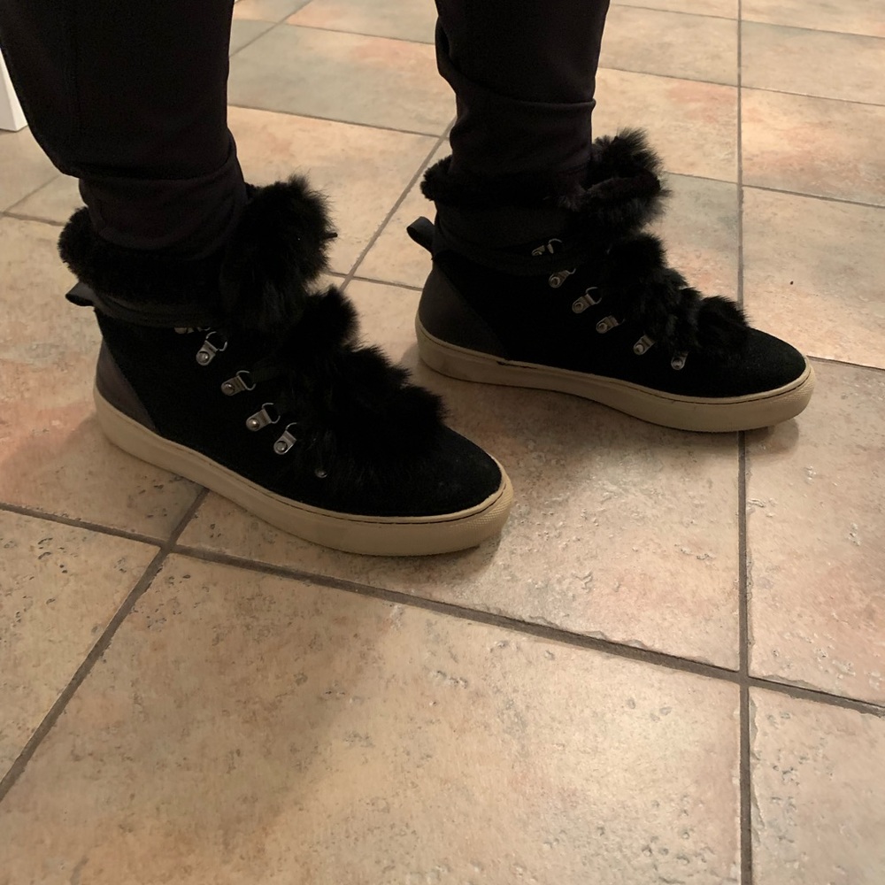 Cougar Daniel faux fur trim waterproof booties